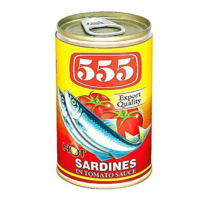 555 辣椒番茄醬沙丁魚（155克）