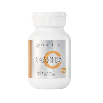 DAILIN維他命B群+薑黃維生素C Plus 120顆
