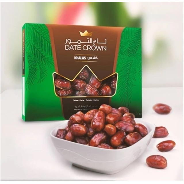 Kurma Date Crown Khalas 椰棗（250 公克，熱封真空散裝包裝）