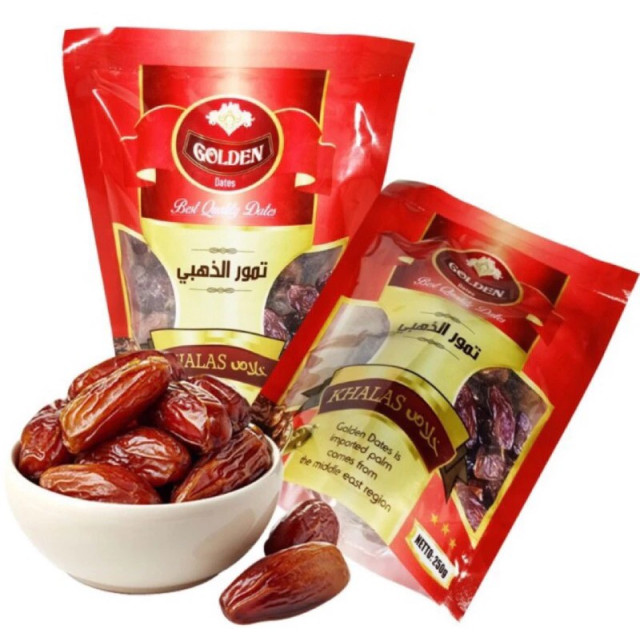 Kurma Golden Dates – Date Crown Khalas（Kholas）椰棗（500 公克）