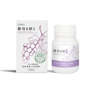 德創生技酵母B群-60粒*1瓶