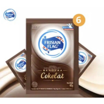Frisian Flag 旗幟牌巧克力風味甜煉乳（40 公克 × 6 袋）