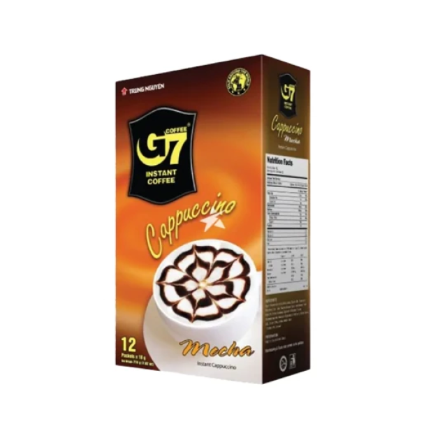 G7 卡布奇諾咖啡-摩卡風味(18g x 12包)
