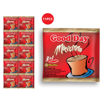 Good Day 三合一摩卡奇諾即溶咖啡（11包 × 20克）