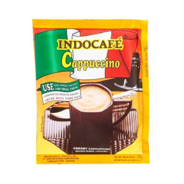 INDOCAFE 卡布奇諾咖啡（25 公克 × 10 包）