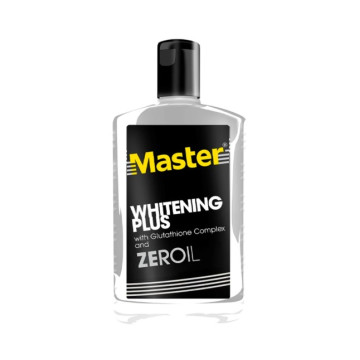 Master Brightening Plus 深層潔面乳 225毫升，含穀胱甘肽複合成分與 ZEROIL 配方