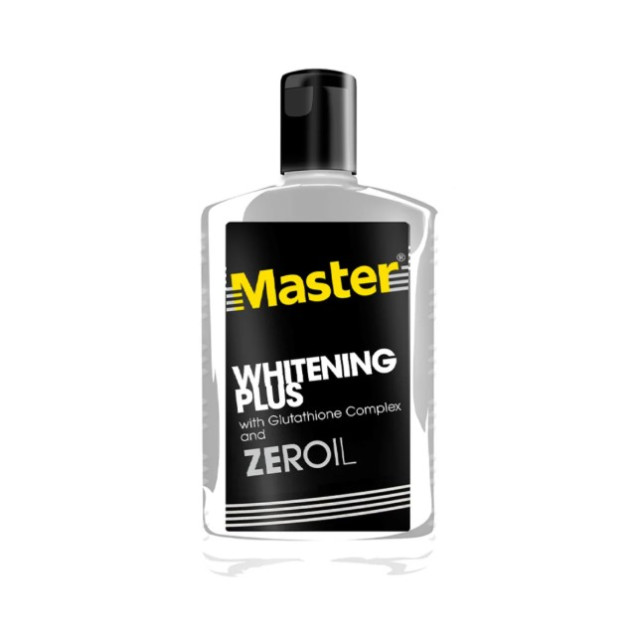 Master Brightening Plus 深層潔面乳 225毫升，含穀胱甘肽複合成分與 ZEROIL 配方