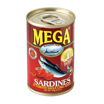 MEGA Sardines辣沙丁(155g)