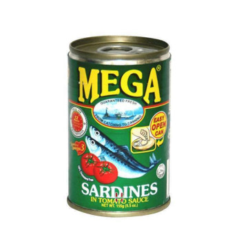MEGA SARDINES沙丁罐(155g)