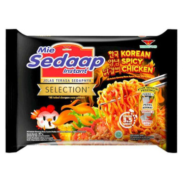 Mie Sedaap 韓式辣雞炒麵（87 公克／包，40 包／箱）