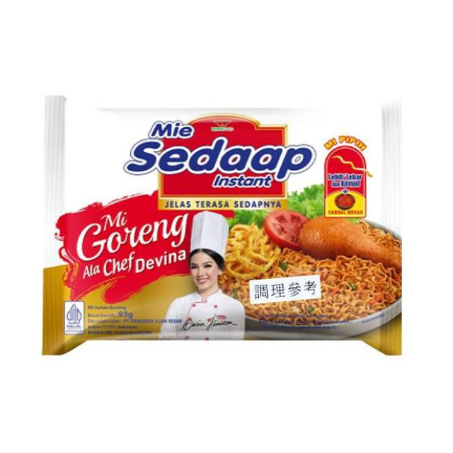 Mie Sedaap 印尼主廚風味炒麵（93 公克／包，40 包／箱）