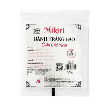 Mikiri 春捲用米紙（炸春捲皮）100克