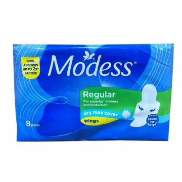 MODESS有護翼衛生棉（60g×8片)