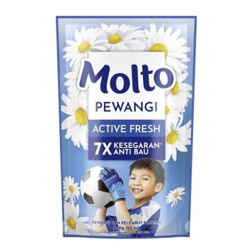 Molto Active Fresh 花漾清香柔順劑（765 毫升）