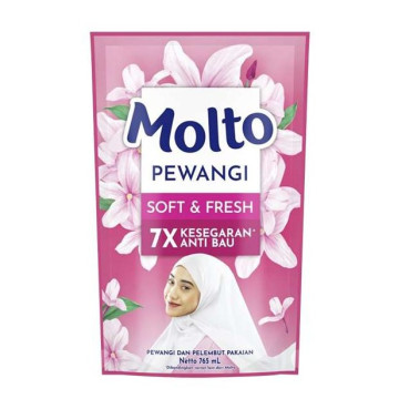 Molto 衣物香氛柔順劑 Soft & Fresh 7倍清新抗異味（780 毫升）