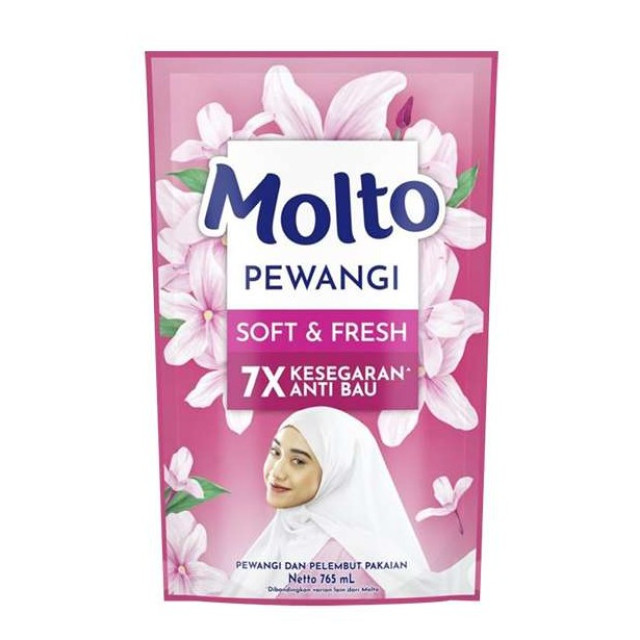 Molto 衣物香氛柔順劑 Soft & Fresh 7倍清新抗異味（780 毫升）