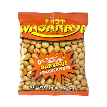 Nagaraya烧烤味饼干花生（80克）