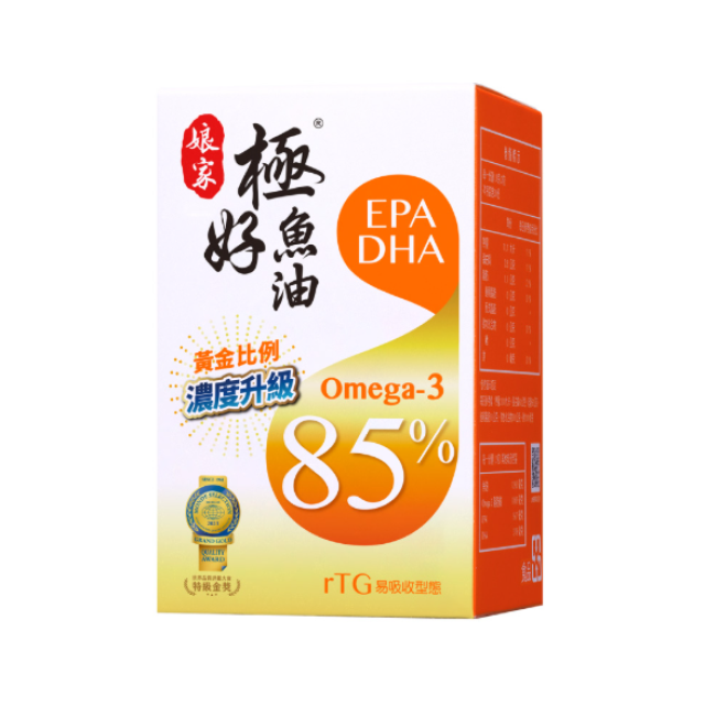娘家極好85%魚油軟膠囊(60粒)