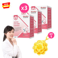 NUTRIMATE 你滋美得私密專科玫莓甘露糖（30粒／盒）-3盒優惠組加贈花項鍊