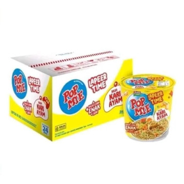 POP MIE 咖哩風味杯麵（75克×24杯）