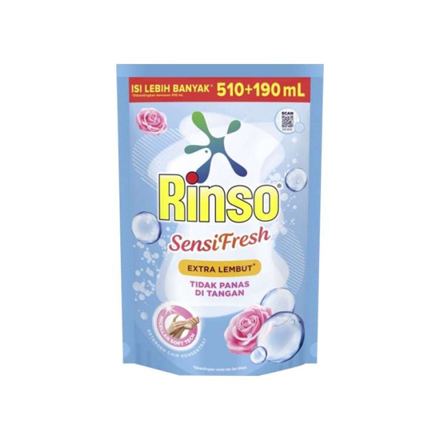 RINSO 洗衣精（藍色）700mL