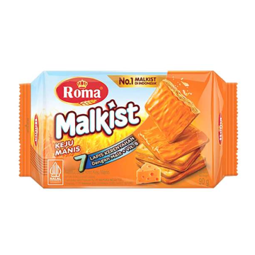 Roma Malkist 甜奶酪奶油餅乾（90 公克，15 片裝）