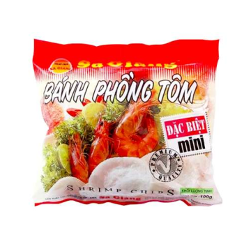 Sa Giang 特別迷你蝦片 100公克袋裝