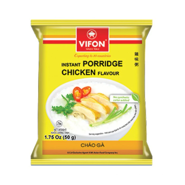 VIFON 即食雞肉風味粥（50 公克 × 50 包）
