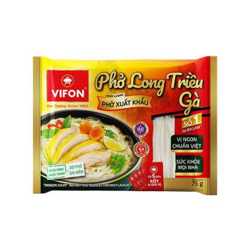 Vifon 隆翠雞肉即食米粉（75 公克 × 18 包）