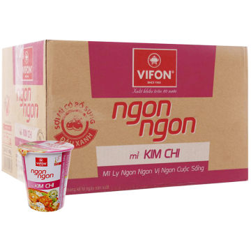 Vifon 即食泡麵泡菜風味（60 公克 × 24 杯）